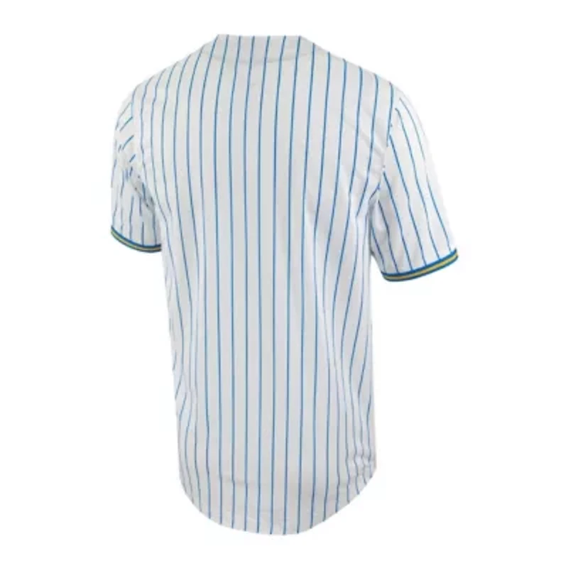 NCAA Nike UCLA Bruins Pinstripe Replica Full-Button Baseball Jersey