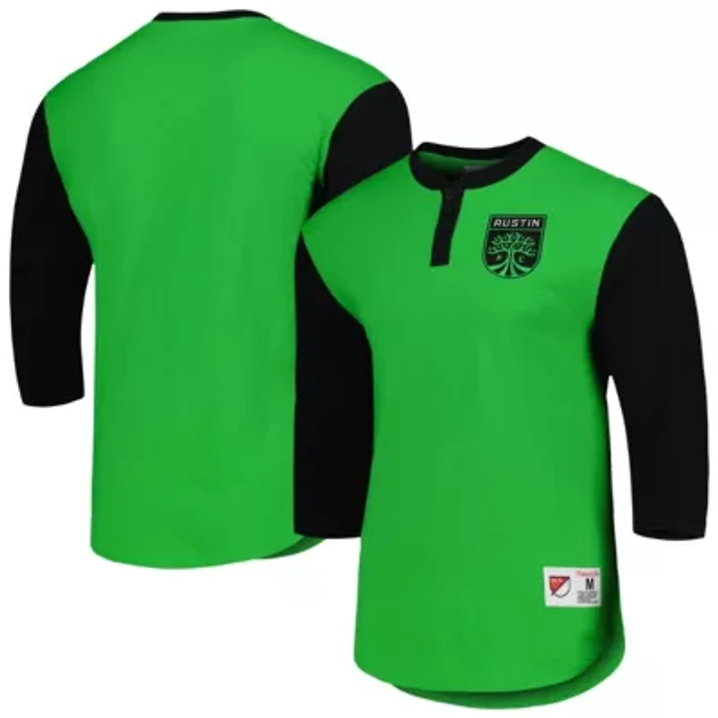 MLS Austin FC Legendary Henley Long Sleeve T-Shirt