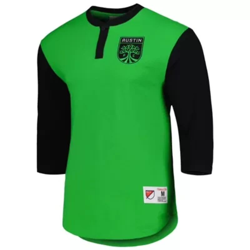 MLS Austin FC Legendary Henley Long Sleeve T-Shirt