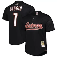 MLB Craig Biggio Houston Astros Cooperstown Collection Mesh Batting Practice Jersey