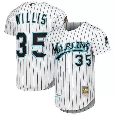 Cooperstown Teams Dontrelle Willis Florida Marlins Collection Authentic Jersey
