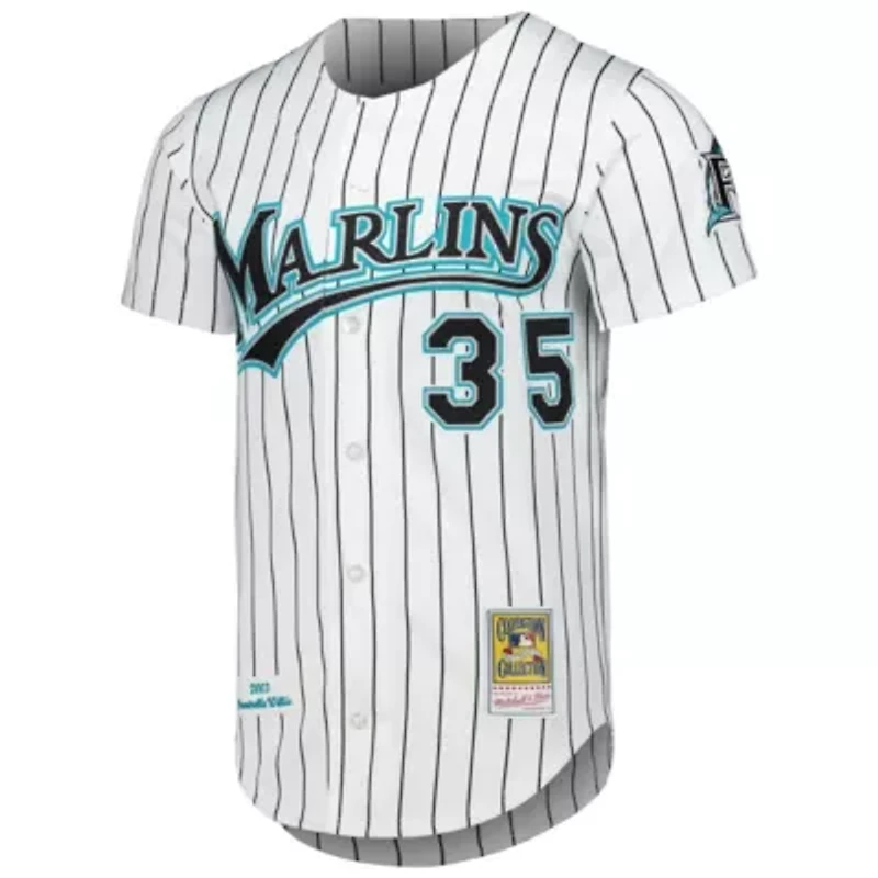 Cooperstown Teams Dontrelle Willis Florida Marlins Collection Authentic Jersey