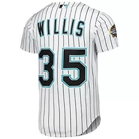 Cooperstown Teams Dontrelle Willis Florida Marlins Collection Authentic Jersey