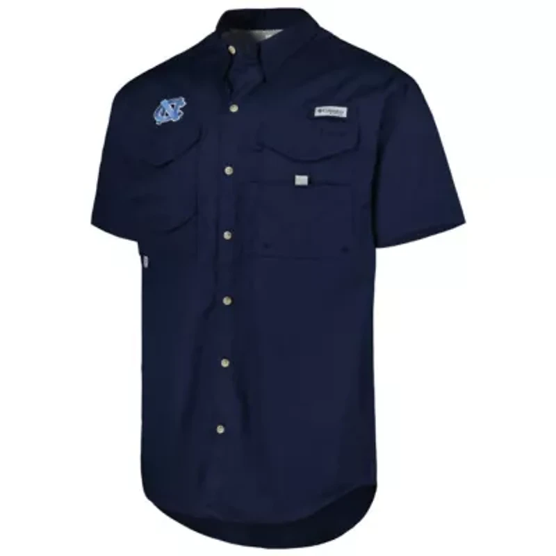 NCAA North Carolina Tar Heels Bonehead Button-Up Shirt