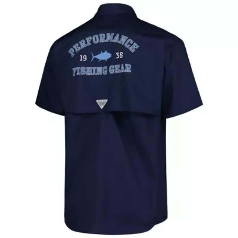 NCAA North Carolina Tar Heels Bonehead Button-Up Shirt