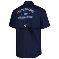 NCAA North Carolina Tar Heels Bonehead Button-Up Shirt