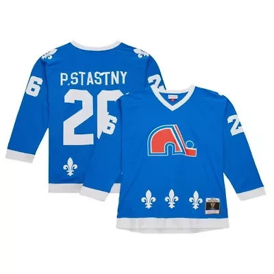 Vintage Hockey Peter Stastny Quebec Nordiques 1980/81 Line Player Jersey