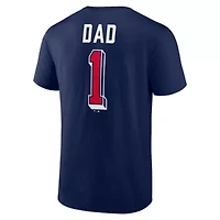 MLB Cleveland Guardians Number One Dad Team Logo T-Shirt