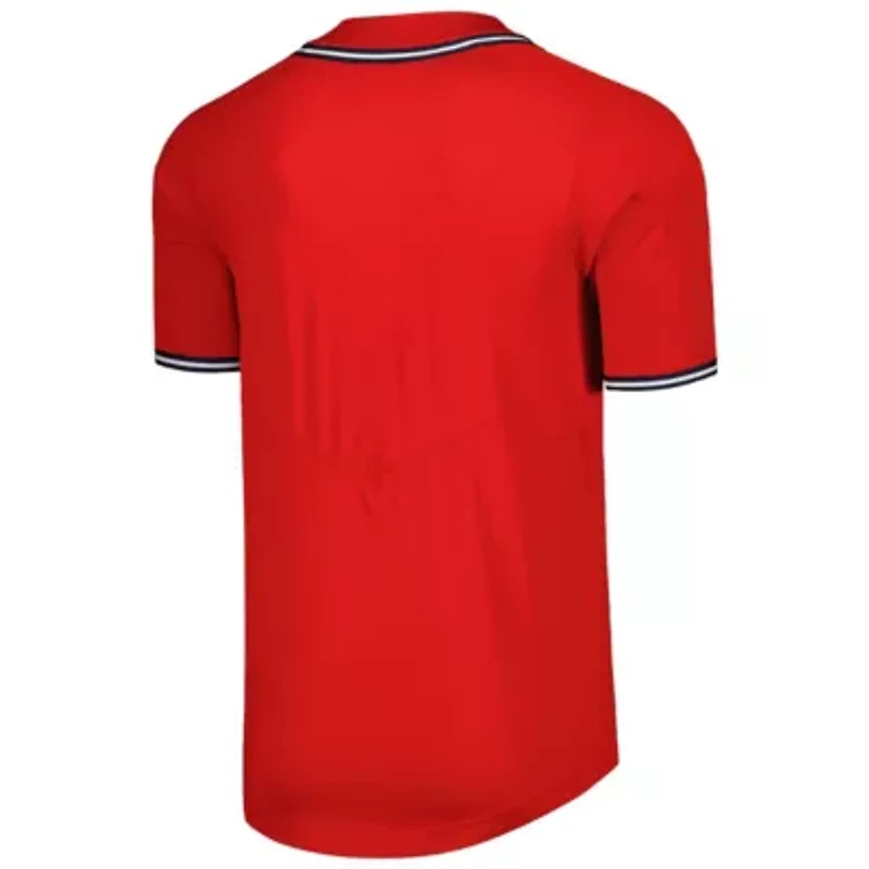 NCAA Nike Ole Miss Rebels Full-Button Replica Baseball Jersey