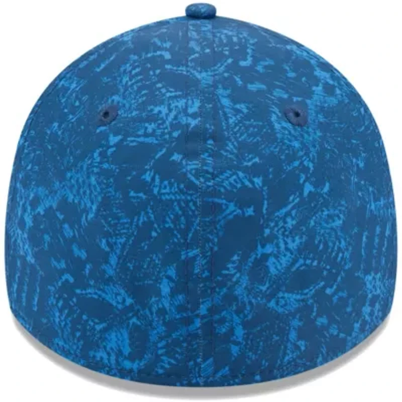 International Clubs Blue/Navy Chelsea Retro All Over Print 39THIRTY Flex Hat