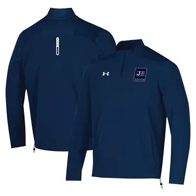 NCAA Under Armour Jackson State Tigers 2023 Motivate Half-Zip Top