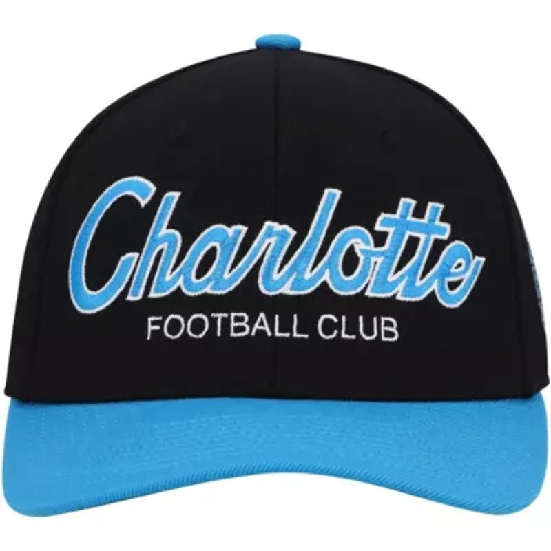 MLS Charlotte FC Team Script 2.0 Stretch Snapback Hat