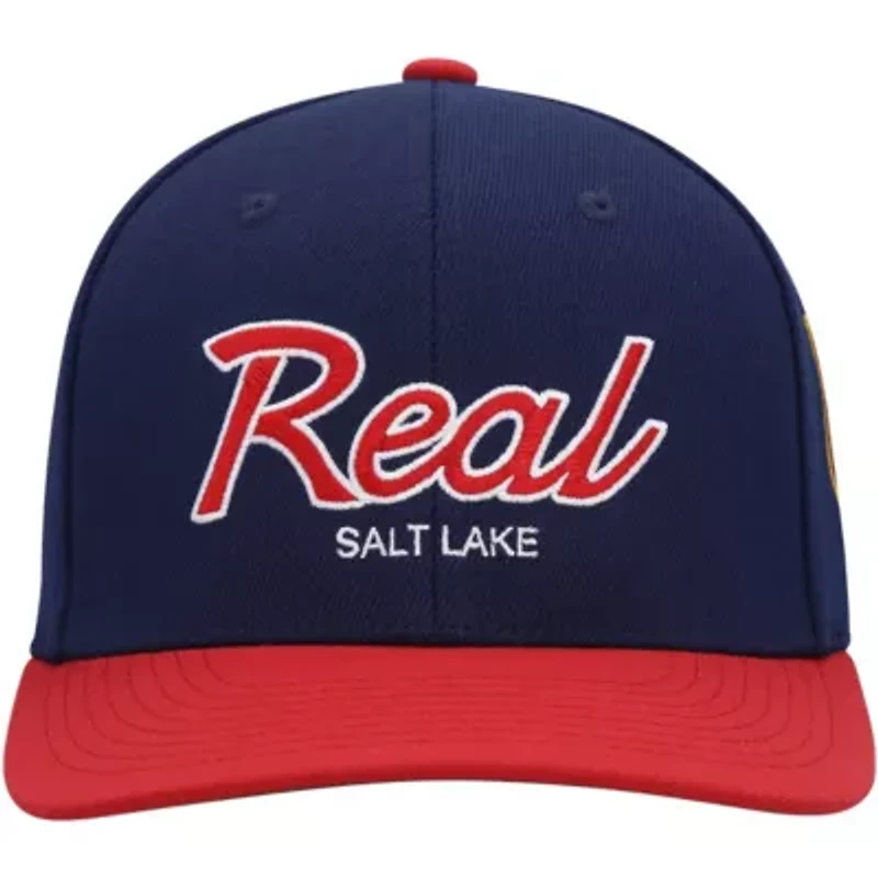 MLS Real Salt Lake Team Script 2.0 Stretch Snapback Hat
