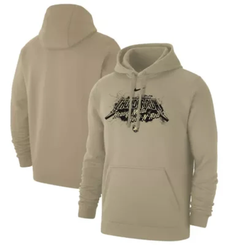Army Black Knights NCAA Nike 2023 Rivalry Collection Heavy Metal Club Fleece Pullover Hoodie