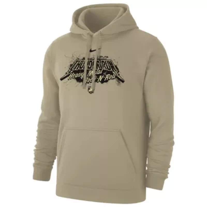 Army Black Knights NCAA Nike 2023 Rivalry Collection Heavy Metal Club Fleece Pullover Hoodie