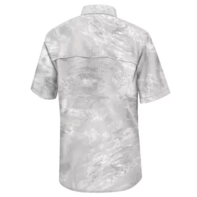 NCAA Clemson Tigers Realtree Aspect Charter Full-Button Fishing Shirt