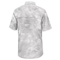 NCAA Clemson Tigers Realtree Aspect Charter Full-Button Fishing Shirt