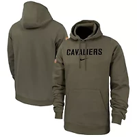 NCAA Nike Virginia Cavaliers Military Pack Club Fleece Pullover Hoodie