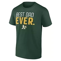 Oakland Athletics MLB Best Dad Ever T-Shirt
