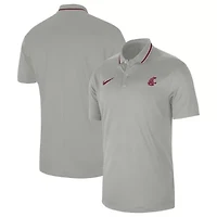 NCAA Nike Washington State Cougars 2023 Sideline Coaches Performance Polo