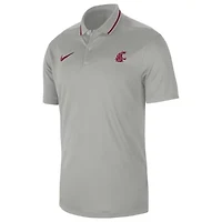 NCAA Nike Washington State Cougars 2023 Sideline Coaches Performance Polo