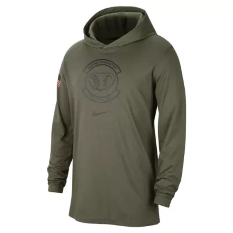 Alabama Crimson Tide NCAA Nike Military Pack Long Sleeve Hoodie T-Shirt