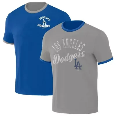 MLB Los Angeles Dodgers Two-Way Ringer Reversible T-Shirt