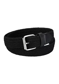 Fully Adjustable Stretch Fabric Braided Belt