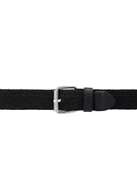 Fully Adjustable Stretch Fabric Braided Belt