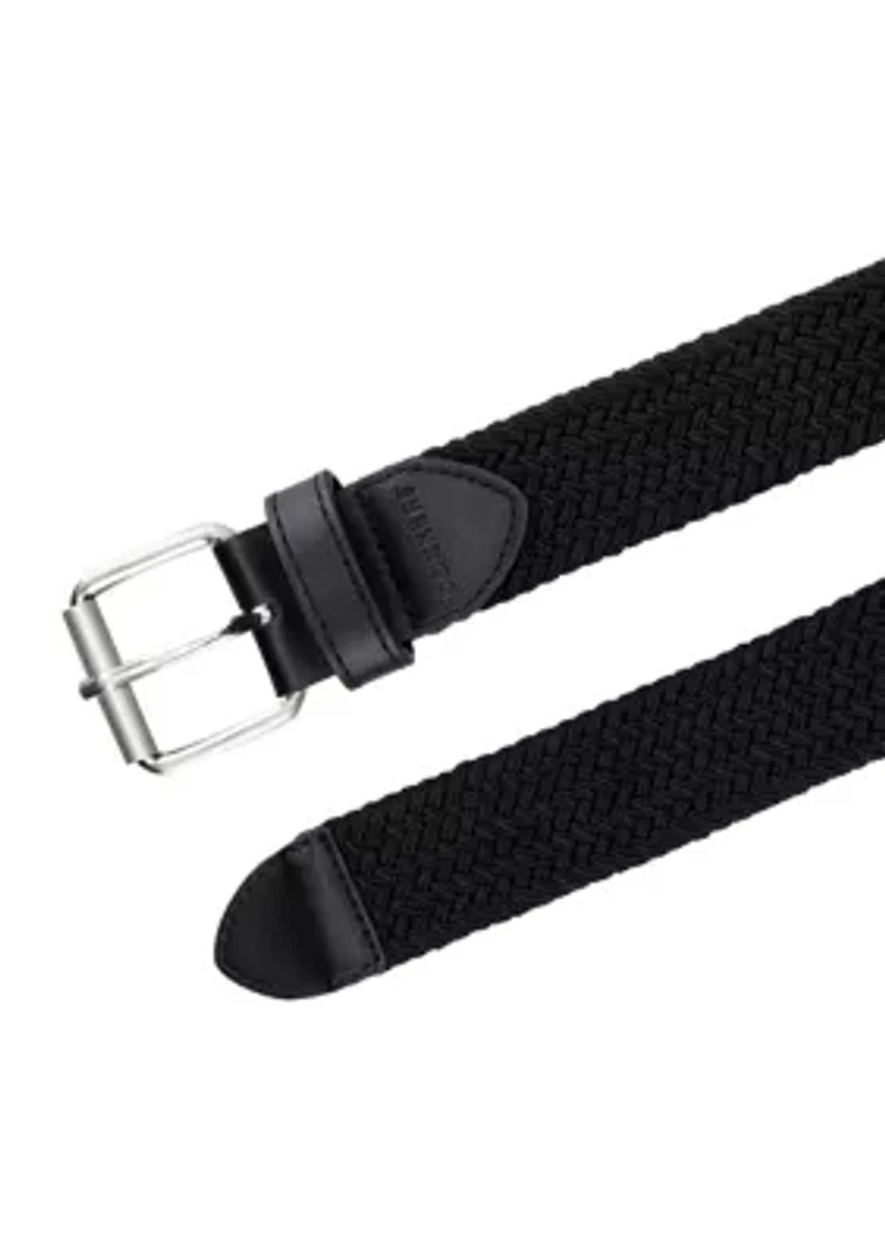 Fully Adjustable Stretch Fabric Braided Belt
