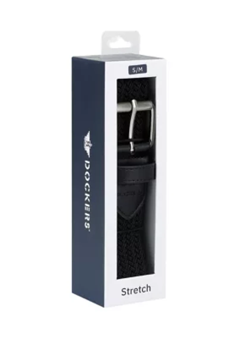 Fully Adjustable Stretch Fabric Braided Belt