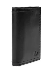 Extra Capacity Leather Trifold Wallet