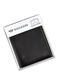 Extra Capacity Leather Bifold Wallet