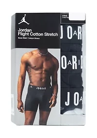 Flight Cotton Boxer Briefs - 3 Pack