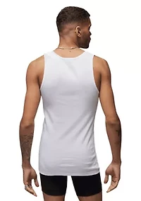 Men's Solid Tank Tops - 2 Pack