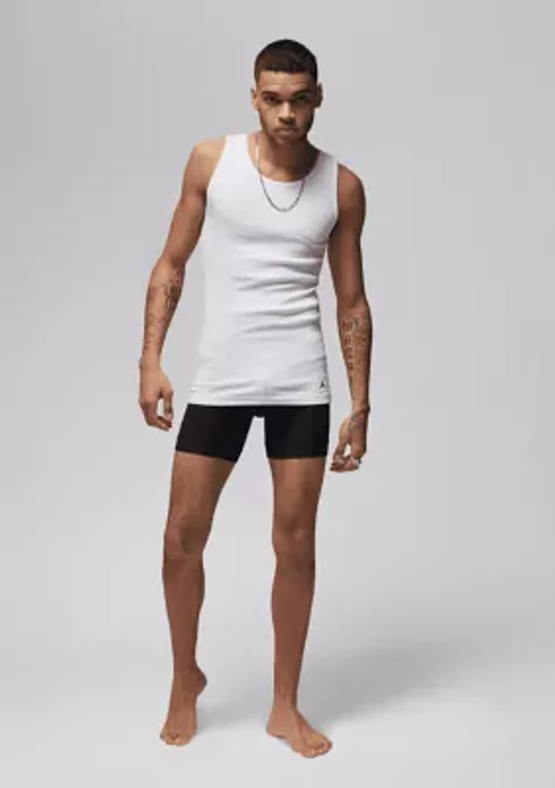Men's Solid Tank Tops - 2 Pack