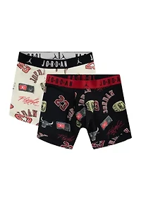 Men's Printed Boxer Briefs - 2 Pack