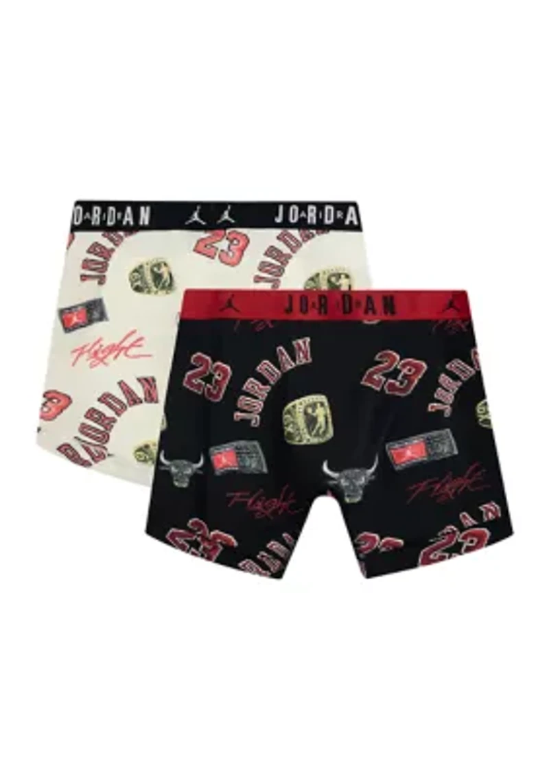 Men's Printed Boxer Briefs - 2 Pack