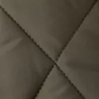 Men's Quilted Jacket with Cord Collar