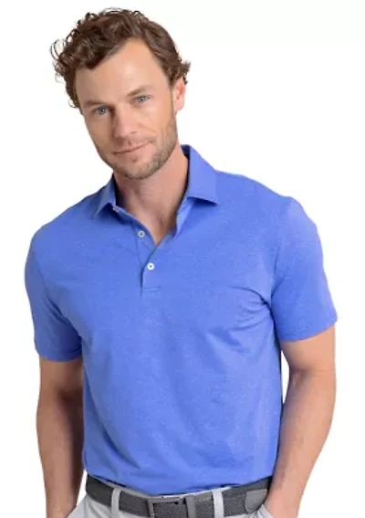 Men's Breeze Heather Performance Polo Shirt