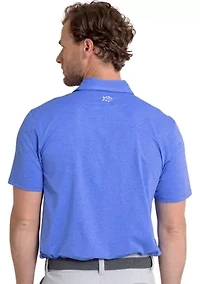 Men's Breeze Heather Performance Polo Shirt
