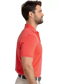 Men's Breeze Heather Performance Polo Shirt