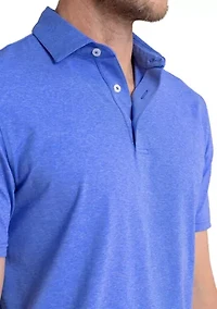 Men's Breeze Heather Performance Polo Shirt