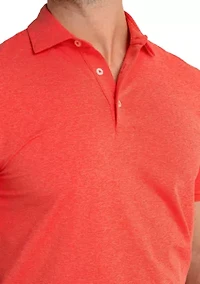 Men's Breeze Heather Performance Polo Shirt