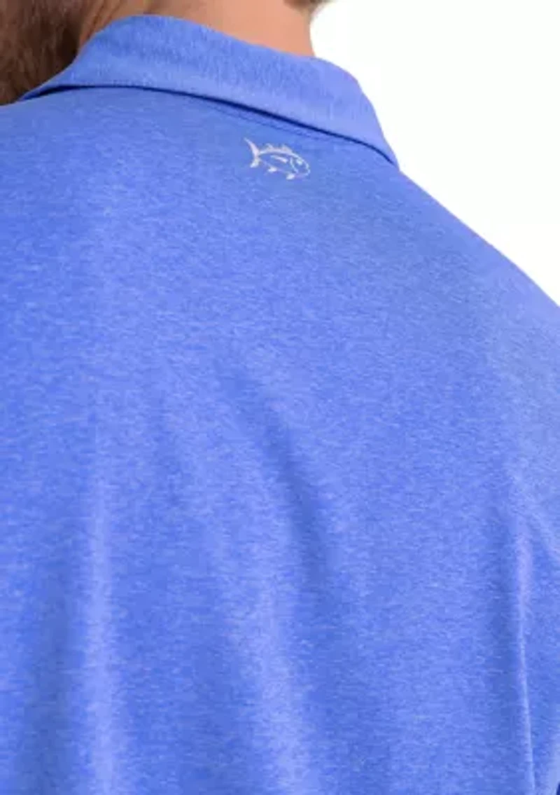 Men's Breeze Heather Performance Polo Shirt