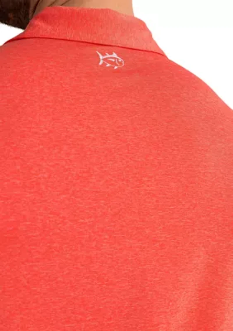 Men's Breeze Heather Performance Polo Shirt