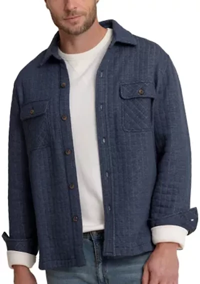 Men's Fairwood Quilted Knit Shacket