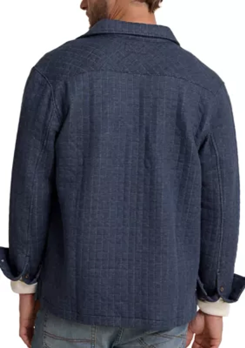 Men's Fairwood Quilted Knit Shacket