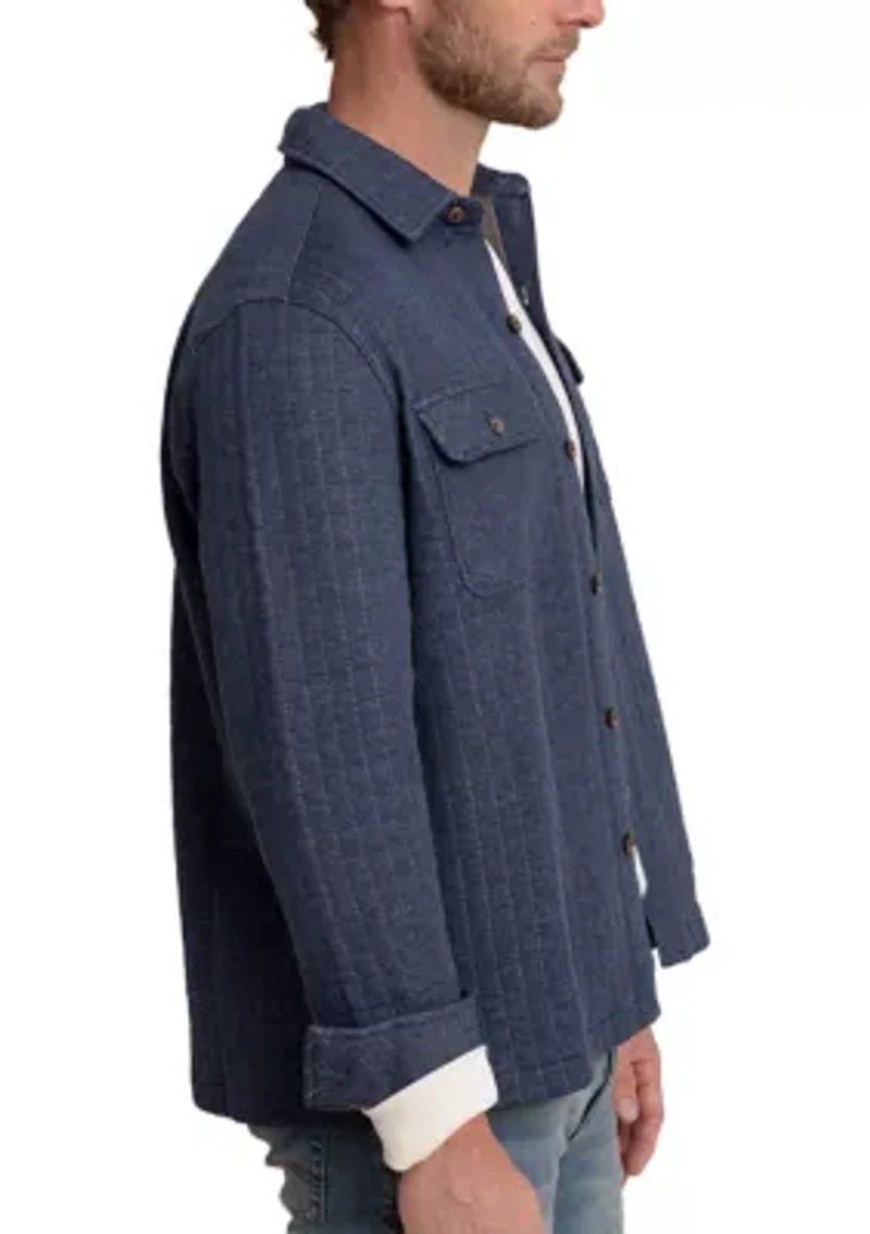 Men's Fairwood Quilted Knit Shacket