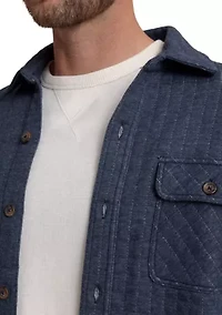 Men's Fairwood Quilted Knit Shacket